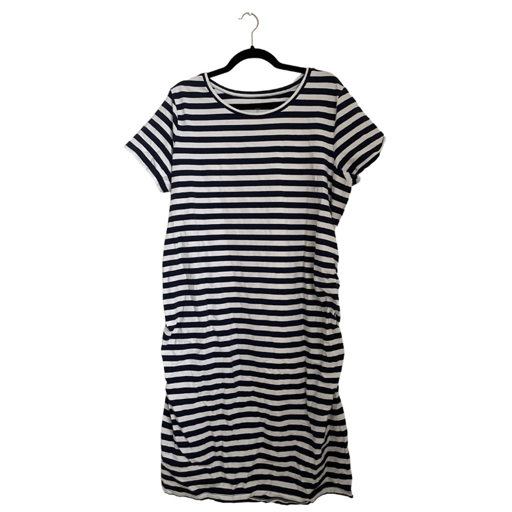 NWT Old Navy striped fitted maternity dress XXL